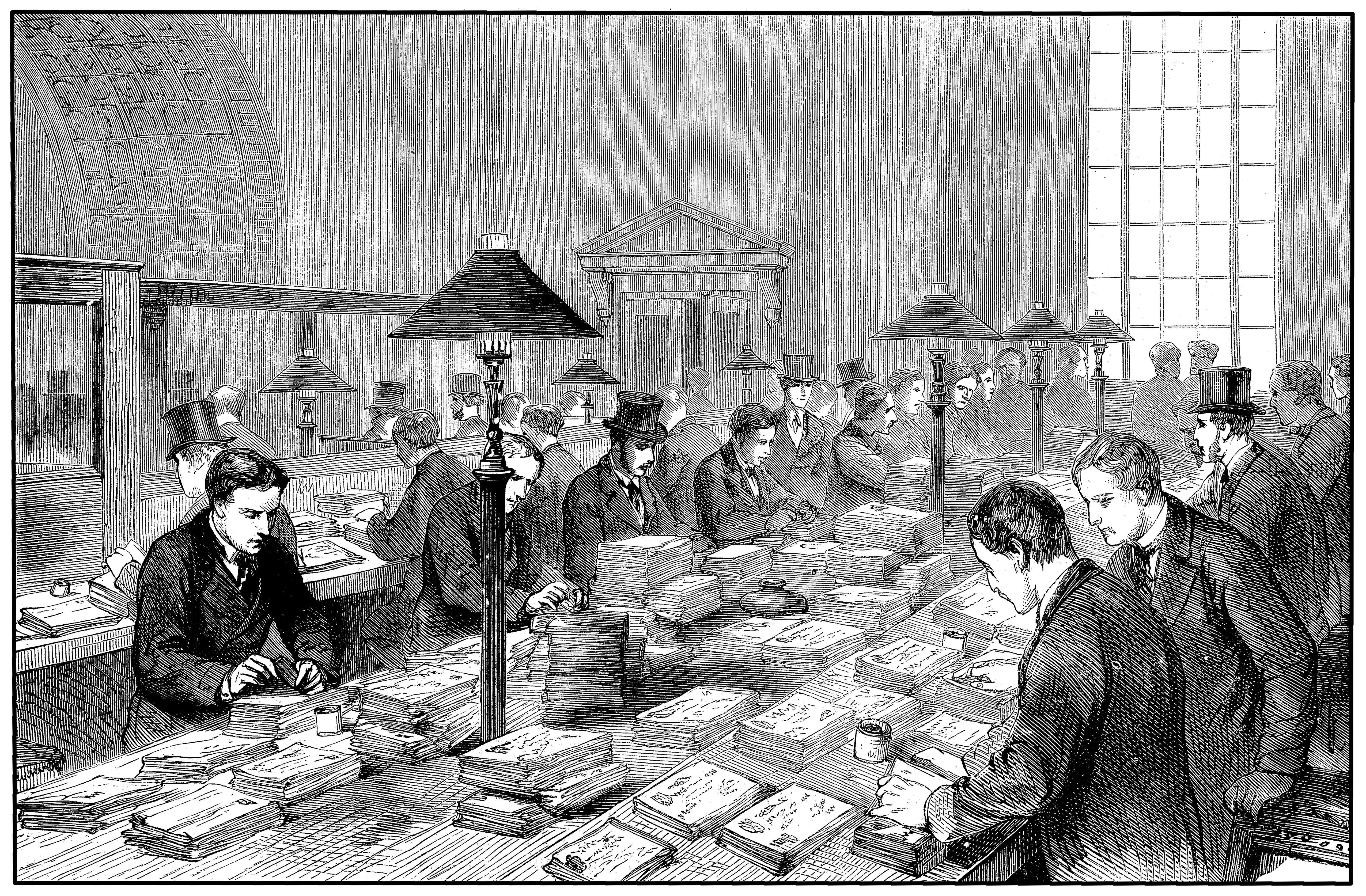 The Bank Of England. The Banknote Accounting Chamber